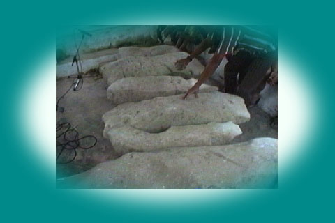 The talempong batu from Talang Anau